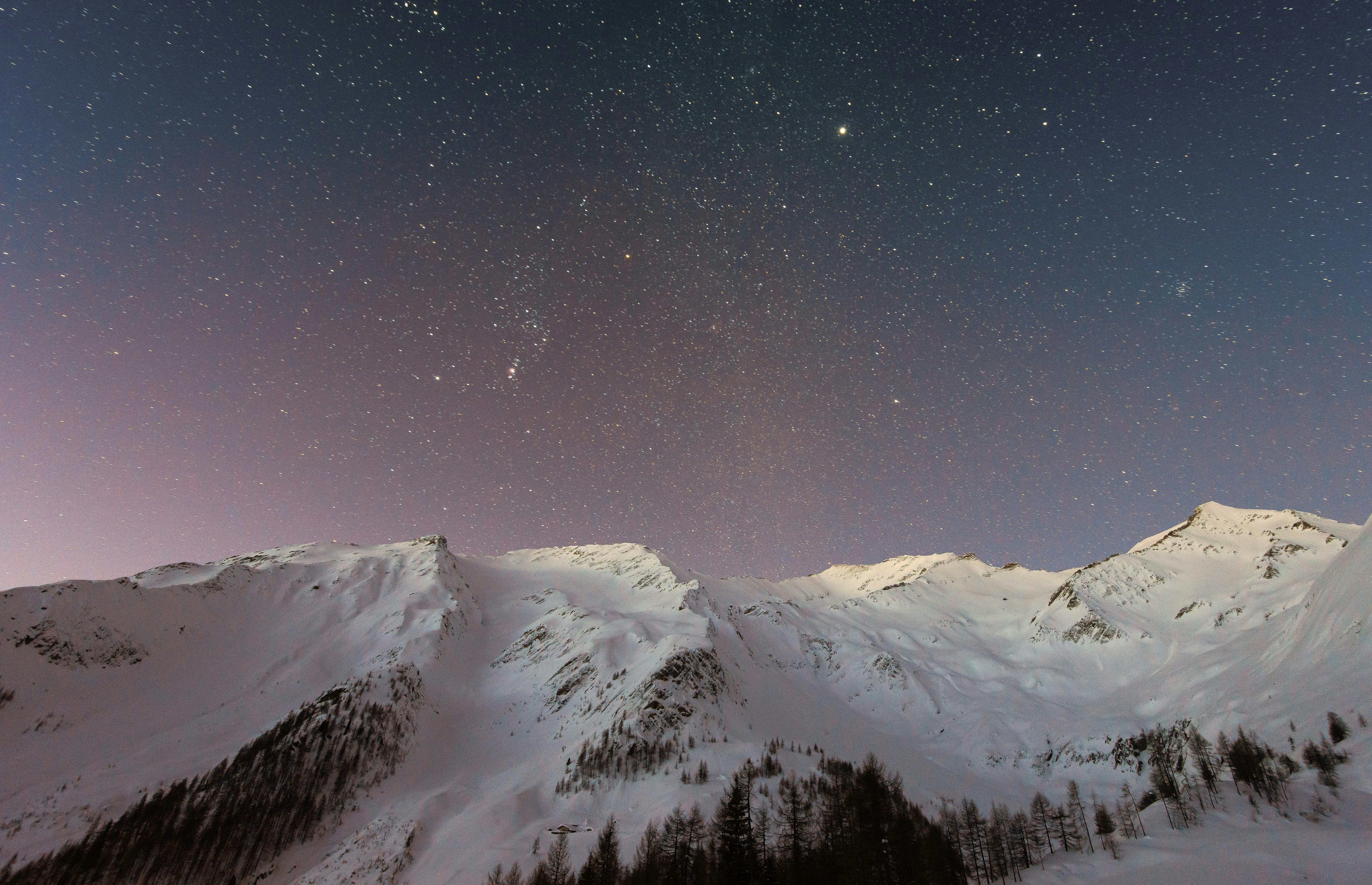 snow mountain